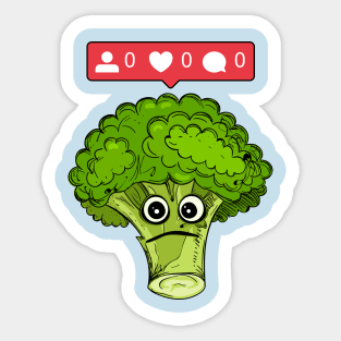 Nobody likes broccoli Sticker